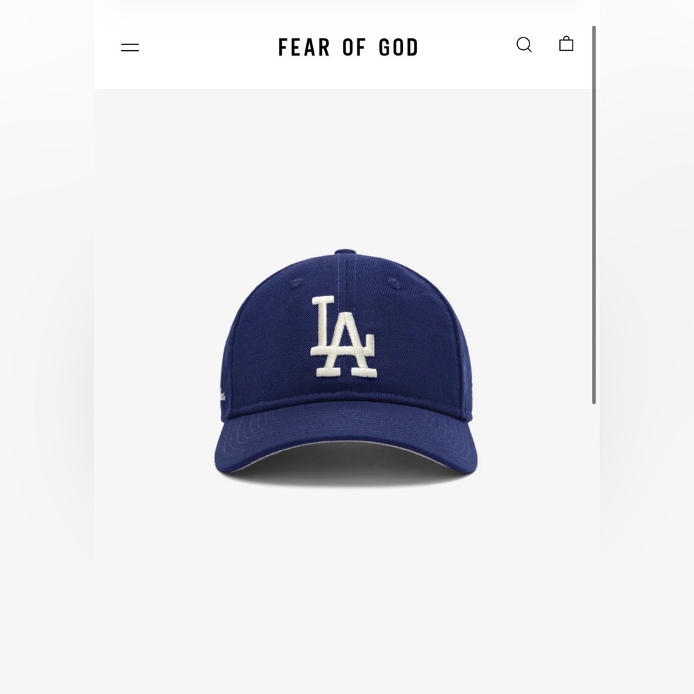 Fear of God ESSENTIALS
Los Angeles Dodgers 9FORTY Cap